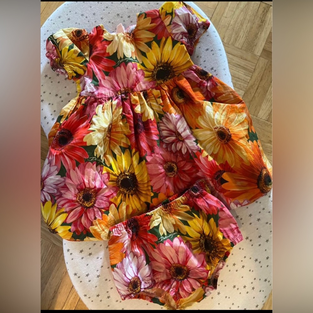Baby Dolce&Gabbana floral dress, size 12-18 months old